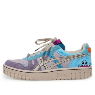 Rick and Morty x Asics Court-MZ Zapatillas unisex Azul/Púrpura