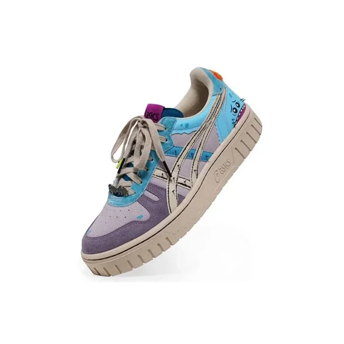 Rick and Morty x Asics Court-MZ Zapatillas unisex Azul/Púrpura