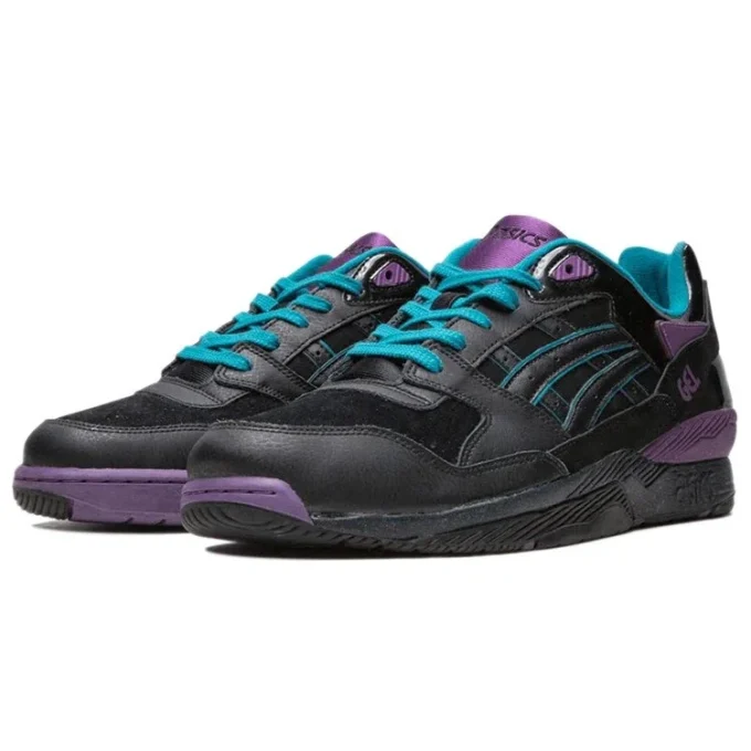 Ronnie Fieg x David Z x Asics GT Quick Low-Top Negro/Púrpura