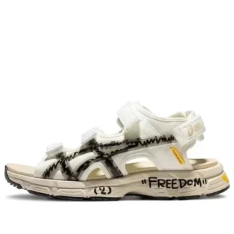 Sandalias Asics x Trouble Smile Kahana Sd2 «Blanco, Negro, Beige»
