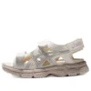 Sandalias unisex Kahana Sd Outdoor Sports beige y moradas «Cream Graypurple»