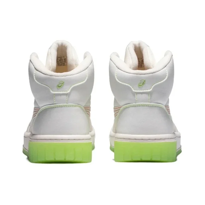 Zapatillas altas unisex Court Mz-Hi Blanco/Verde
