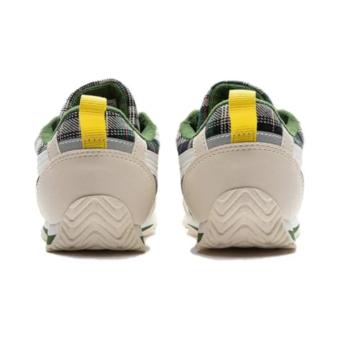 Zapatillas Cotla «White Plaid Print»