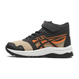 Zapatillas de caña alta LAZERBEAM «Black Orange Beige»
