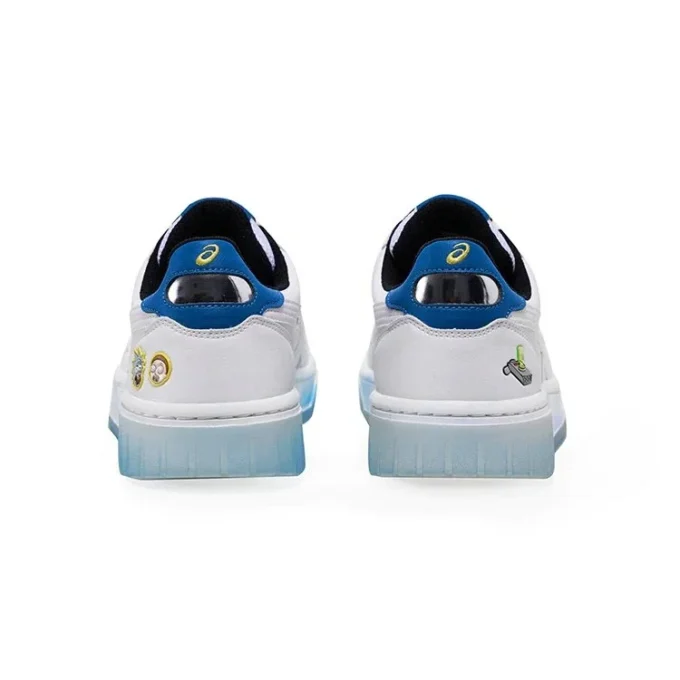 Zapatillas Rick and Morty x Asics Court-MZ Blanco/Azul