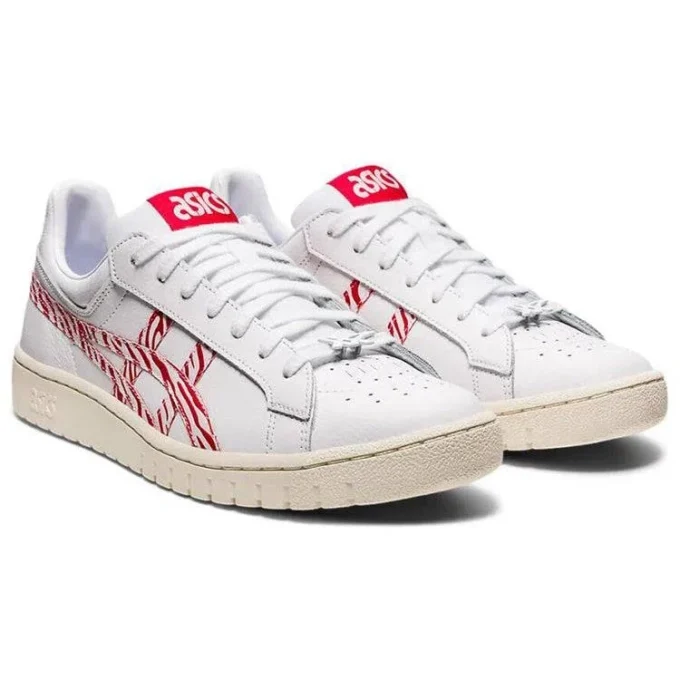 Zapatos casuales de skate GEL-PTG Blanco Rojo «Blanco Rojo»