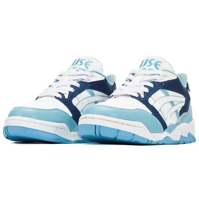 Zapatos de baloncesto Gel-Fuse Kigo «Blanco Azul Marina»