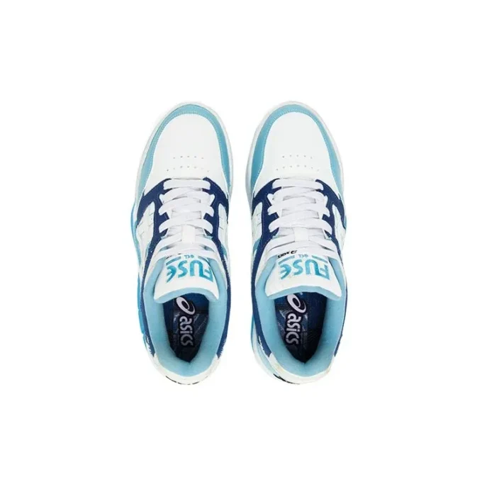 Zapatos de baloncesto Gel-Fuse Kigo «Blanco Azul Marina»