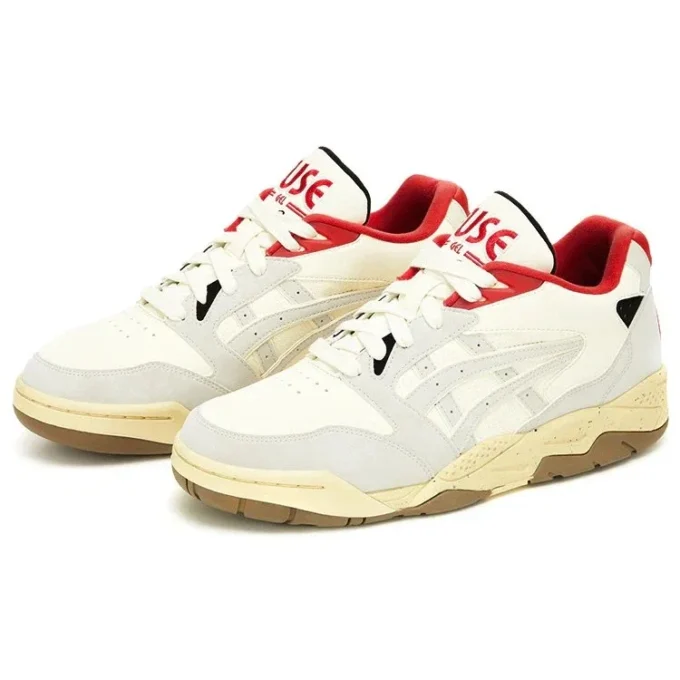 Zapatos de baloncesto Gel-Fuse Kigo «White Beige Red»
