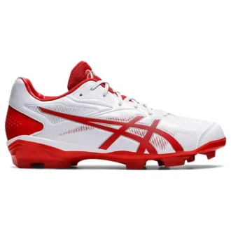 Zapatos de béisbol con clavos Star Shine III «Blanco Rojo»