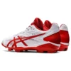 Zapatos de béisbol con clavos Star Shine III «Blanco Rojo»
