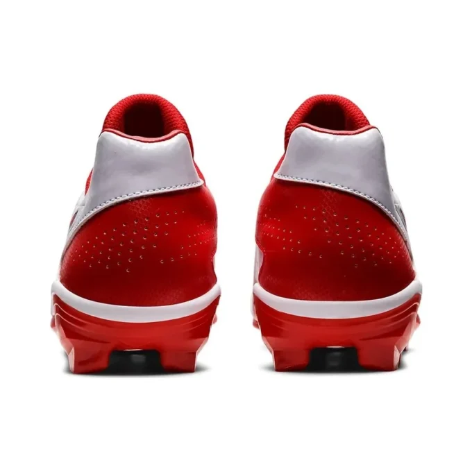 Zapatos de béisbol con clavos Star Shine III «Blanco Rojo»