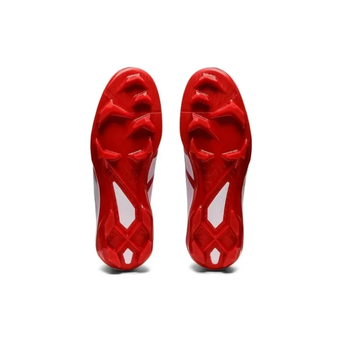 Zapatos de béisbol con clavos Star Shine III «Blanco Rojo»