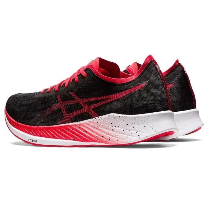 Zapatos de correr Magic Speed «Black Electric Red»