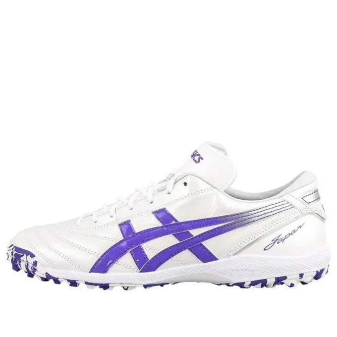 Zapatos de fútbol C3 FF TF «Blanco Púrpura»