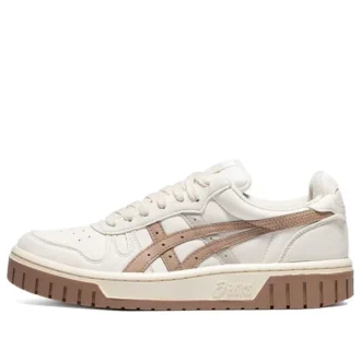 Zapatos de skate casual Court MZ Retro unisex blancos y marrones
