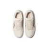 Zapatos de skate casual Court MZ Retro unisex blancos y marrones