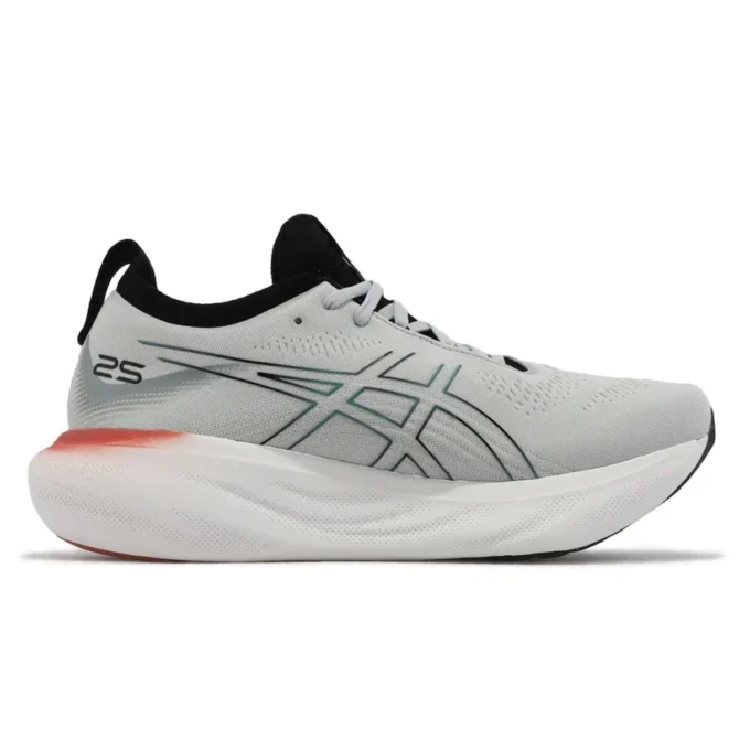 Zapatos Gel-Nimbus 25 «Gris, blanco y negro»