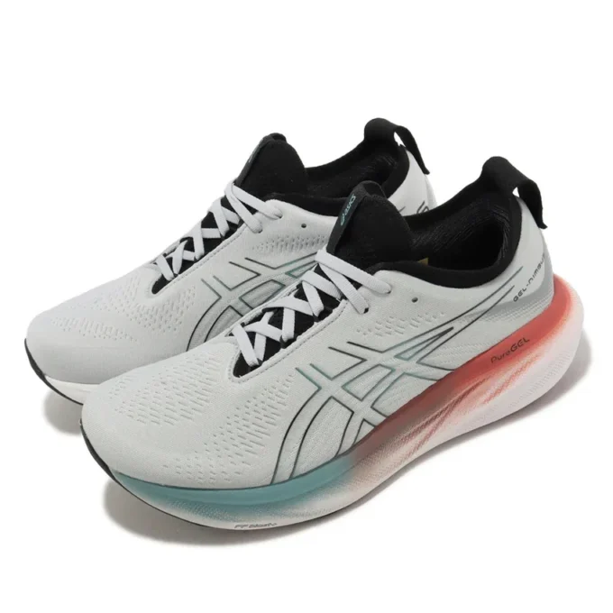 Zapatos Gel-Nimbus 25 «Gris, blanco y negro»